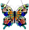 Butterfly Wall Decor- Modern With Blue Wing Scales
