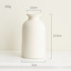 White Ceramic Vase- Modern simple vase