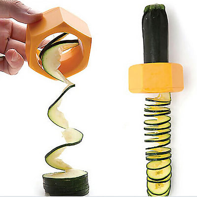 Kitchen Gadgets Spiral Knife Vegetable Cutter Kitchen Fixture Cucumber Slicer