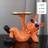 Decorative Dog Sculpture- Key holder Tray