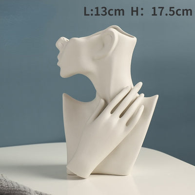 Buy Now Woman Body Ceramic Vase Online | Modern Perspective