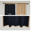 Full 300 Blackout Curtains- With Black Lining