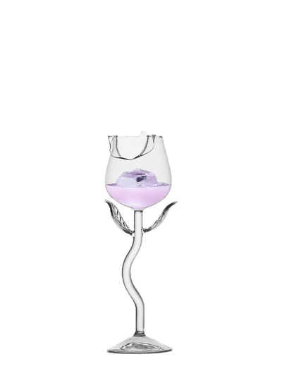 Modern Beautiful Rose- Cocktail Glass