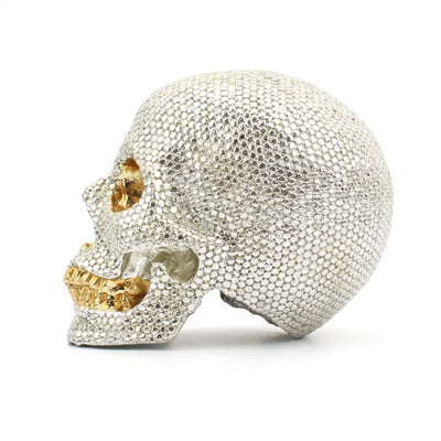Luxury Golden Skull- Modern Birthday Gift Home/ Decoration Skull