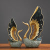 Resin Couple Swan Statue Decoration Home Decoration Crafts Wedding Gift