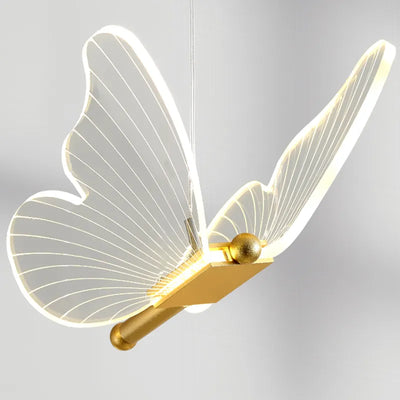 LED Butterfly Hanging Lamps For Ceiling