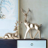 Christmas Reindeer Statue - Modern Home Décor Figurines