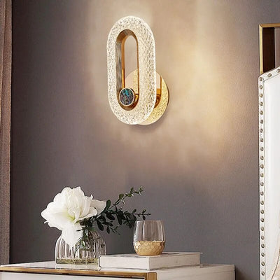 Bedside Wall Light- Luxury Gold Wall Lamp