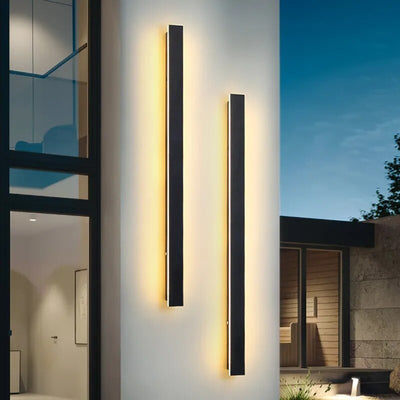 Outdoor Waterproof LED Long Wall Light- Modern Dimmable Lighting