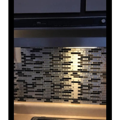 Self Adhesive Mosaic Tile Wall decal Sticker DIY Kitchen Bathroom Home Decor Vinyl