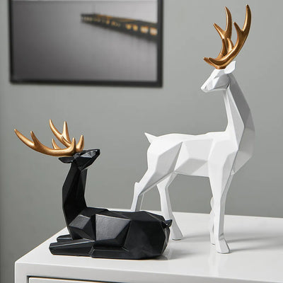 Deer Ornaments statues -Creative Craftsmanship Design
