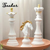 Modern Chess Piece set- Statue