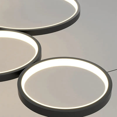 Modern Ceiling lamps-olympic ring colors