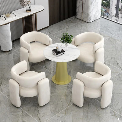 White Luxury Living Room Armchairs- Modern Home Furniture