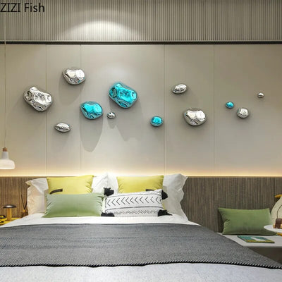 Modern- Stone Wall Hanging Ornaments