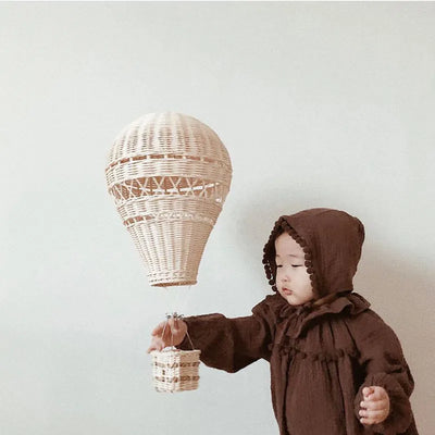 Hot Air Balloon Decor Hand-woven Wall Hanging Decor nursery
