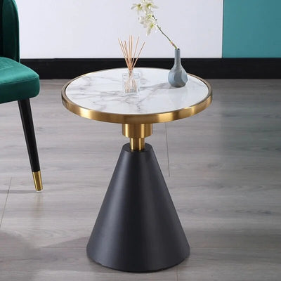 Modern Design Coffee Tables- Small Luxury White Round Tables