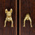 Modern- Brass Copper Animal Cabinet Knobs