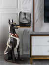 Doberman Dog Statues- Standing Tray