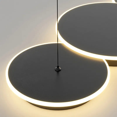 Modern Ceiling lamps-olympic ring colors