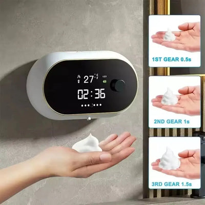 Wall Mounted Touchless Hands-Free Automatic Foaming Soap Dispenser 450ml