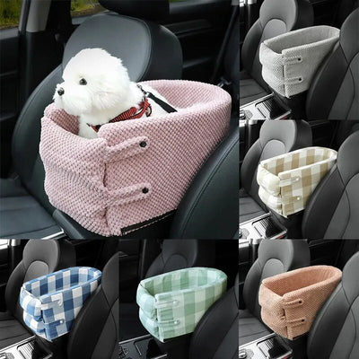 Portable Pet Dog Car Seat- Center console Nonslip Dog Carriers