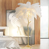 High quality  ostrich feather LED decorative Floor lamp -Modern  room lamp