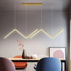 Modern LED Light Chandelier-  Geometric Lines
