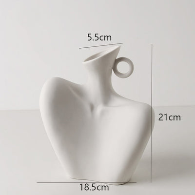 Buy Now Home Décor Sculpture Ceramic Vase Online | Modern Perspective