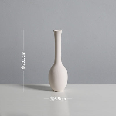 Modern- Simple White Vase