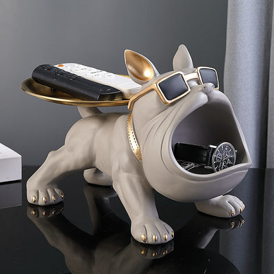 Buy Now French Bulldog Statue Online | Key Storage | Modern Perspective