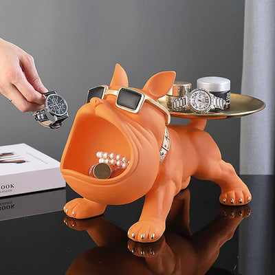 Buy Now French Bulldog Statue Online | Key Storage | Modern Perspective