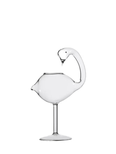 Swan- Bird Cocktail Glass