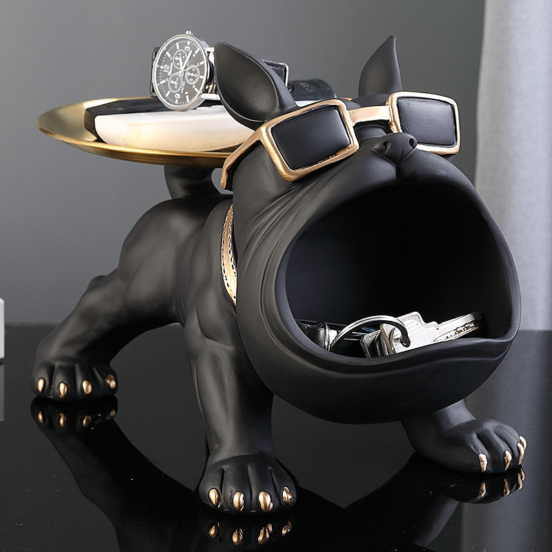 French Bulldog Statue - Key Storage