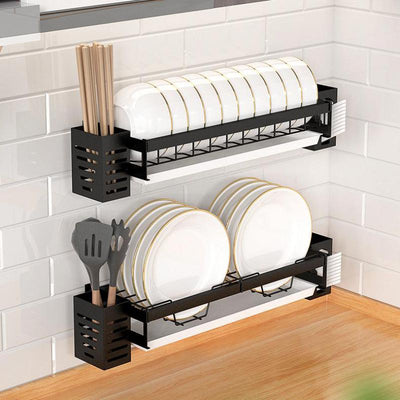 Kitchen- Wall Mounted Dish Drying Rack