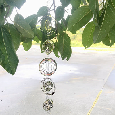 Buy Now 3D Rotating Unique Wind Chimes Online | Modern Perspective