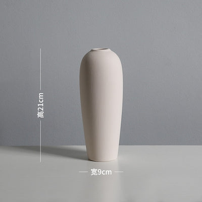Modern- Simple White Vase